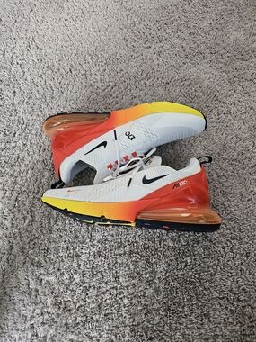 Nike Air Max 270 White/Red/Yellow Houston Astros